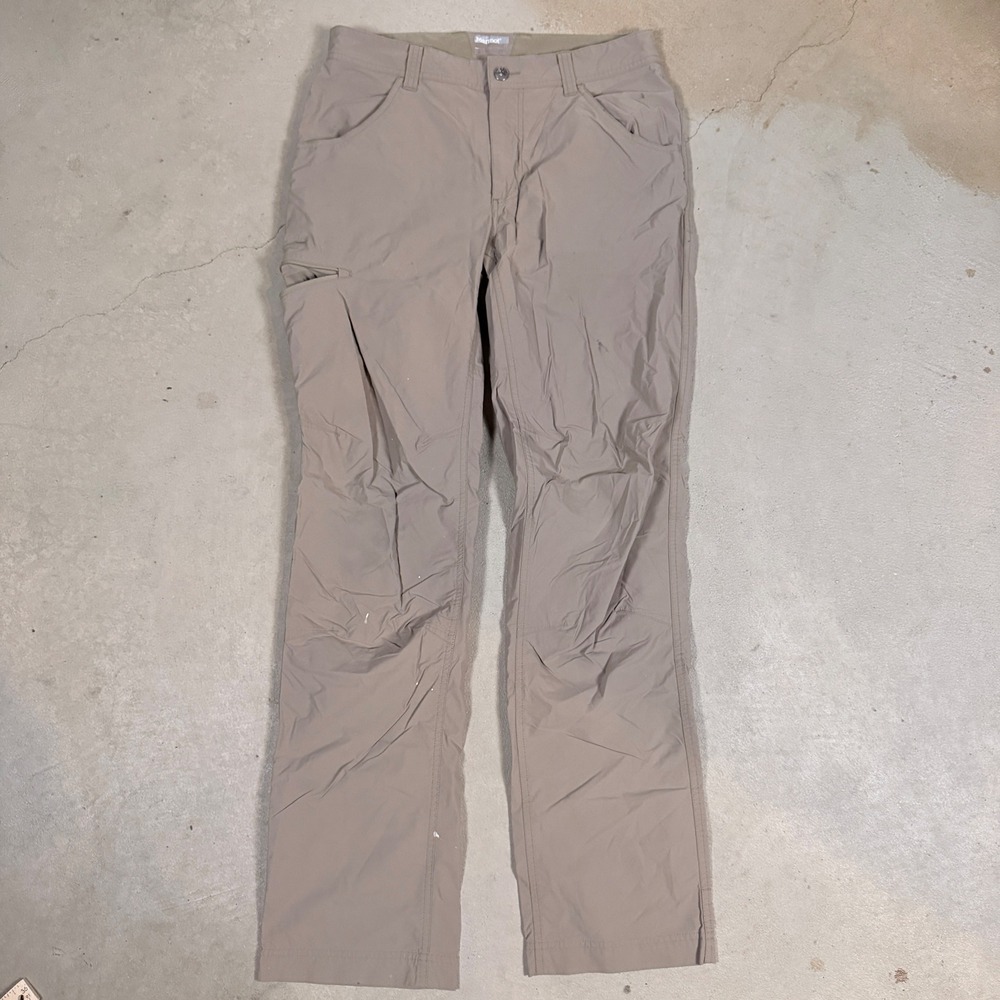 Marmot Mens Size 32‎ Hiking Camping Outdoor Pants Khaki Lightweight